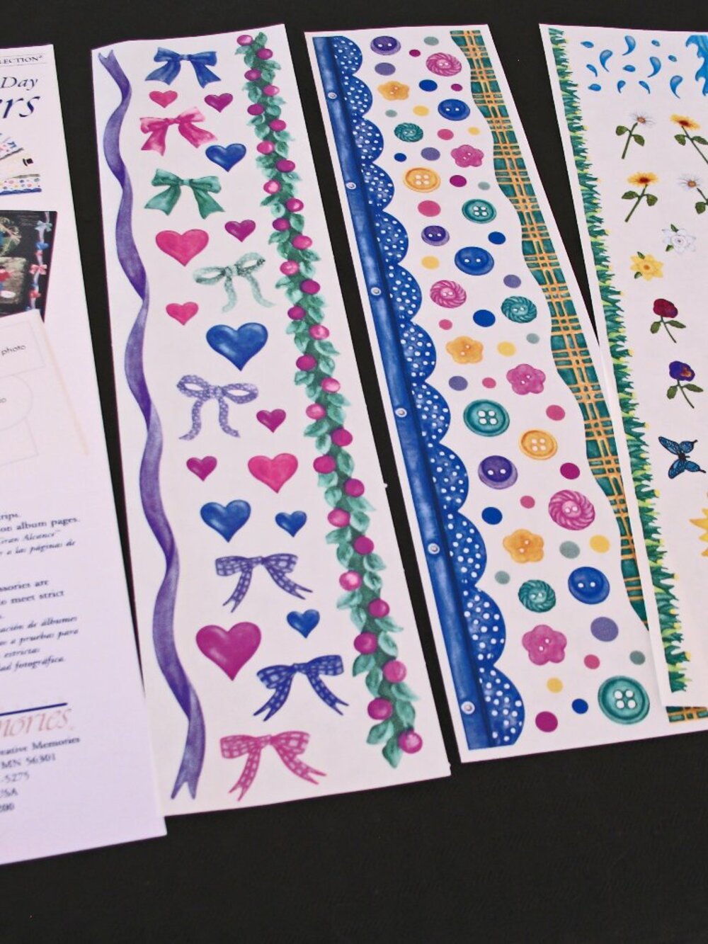 Creative Memories day To Day Stickers 4 Sheets Open package, unused.